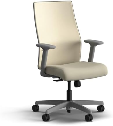 HON Ignition 2.0 Ergonomic Office Chair, Lumbar Support, Desk Chair, Linen by HON