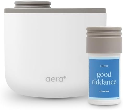Aera Mini Smart Plug-in Air Diffuser & Good Riddance Scent Refill Bundle by Aera