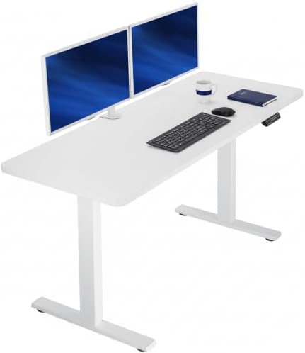VIVO White 60 x 24 in Standing Desk, DESK-KIT-1W6W by VIVO