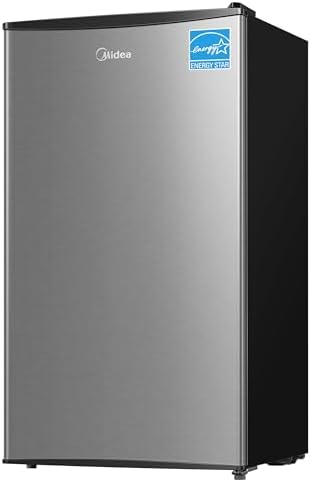 Midea 3.3 Cu.ft Mini Fridge, Energy Star Certified, Low Noise for Office by Unknown