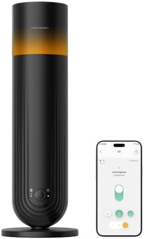 Airversa U1 Smart Hotel Waterless Essential Oil Diffuser for Room, Black by Airversa