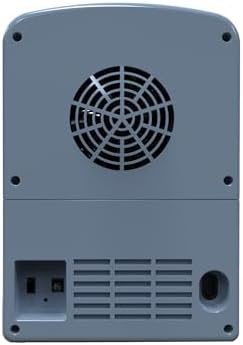 Frigidaire Mini Personal Fridge Cooler, 1 Gal Capacity fits 9 Cans, Includes Plugs for Home Outlet & DC Charger - 9.84" D x 7.09" W x 10.35" H, Light Washed Denim Fabric Door - Image 6