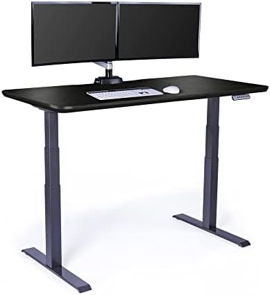 Vari Classic Electric Standing Desk – 60x30 – Black/Slate by Unknown