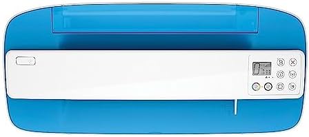 HP DeskJet 3755 Compact All-in-One Wireless Printer, Instant Ink, Works with Alexa - Blue Accent (J9V90A) - Image 4