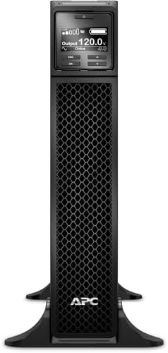 APC UPS 3000VA Smart-UPS Single Phase Online UPS (SRT3000XLA) + Network Cable + Wire Ties - Image 3