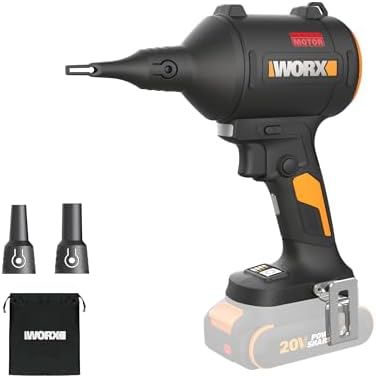 WORX Cordless Blower/Inflator, 20V Dust Cleaner, WX099L.9 by Unknown