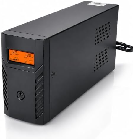 PowMr 1500VA/800W Lithium UPS Battery Backup & Surge Protector by PowMr