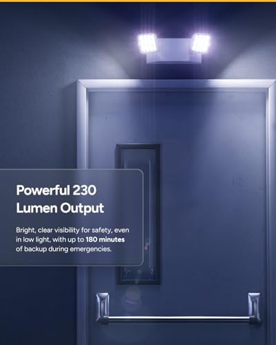 Sunco 6 Pack LED Emergency Lights for Outages, 90 Minute Backup Battery - Image 3