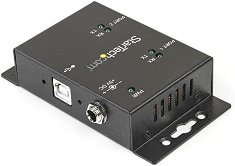 StarTech USB to Serial Adapter, 2-Port, DB9, FTDI, TAA (ICUSB2322I) - Image 2