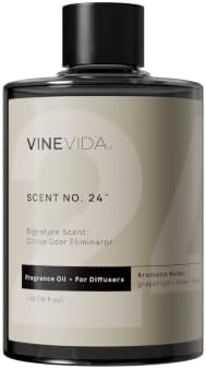 VINEVIDA [16 Fl Oz] Citrus Odor Eliminator Fragrance Oil for Cold Air Diffusers, Essential Oils for Diffuser Oil Refill & Air Freshener Room Spray by VINEVIDA