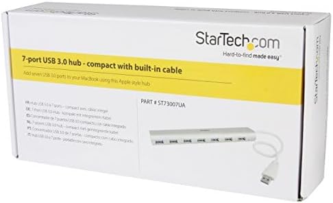 StarTech 7-Port USB-A Hub 5Gbps, Bus or Self-Powered with 20W (ST73007UA) - Image 6