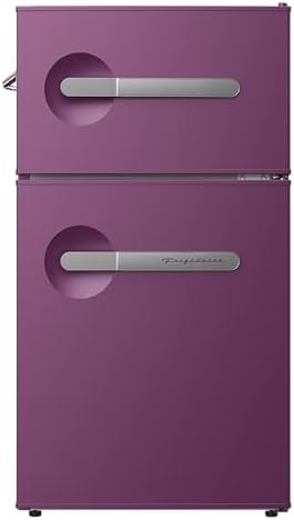 Frigidaire, 3.1 Cu. Ft. 2 Door Retro Series Compact Refrigerator, Built-In Side Bottle Opener, Purple by Unknown