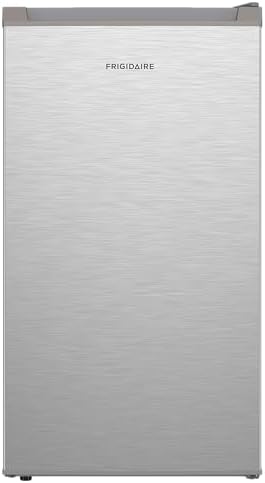 Frigidaire Mini Refrigerator, Compact Freezer Compartment, Adjustable Thermostat Control, Reversible Door, Contemporary Series, 3.2 cu ft, Platinum by Unknown