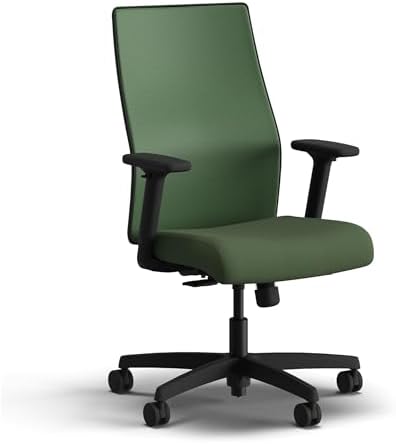 HON Ignition 2.0 Ergonomic Office Chair, Lumbar Support, Desk Chair, Leaf by HON