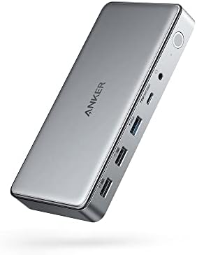 Anker Docking Station (DL6350), 10-in-1 Triple Display, DisplayLink by Anker