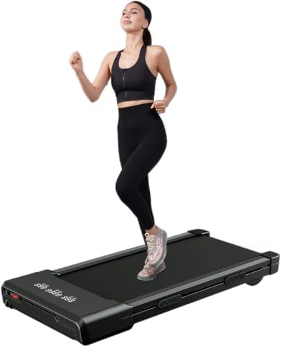 MJWW Walking Pad, Auto Incline, 3.0HP, 300lb, Under-Desk, Remote LED by MJWW
