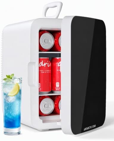 Antarctic Star 10L Compact Mini Fridge, 2.6 Gal Portable Small Refrigerator by AntarcticStar