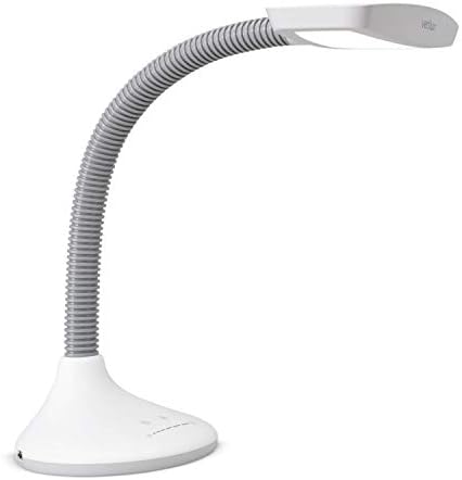 Verilux SmartLight Full Spectrum LED Desk Lamp with Adjustable Brightness by Verilux