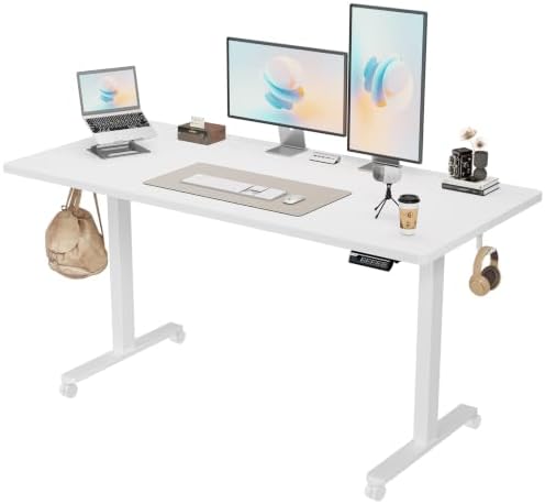 Monomi Electric Standing Desk 63"x28" Height Adjustable Sit Stand Desk by MONOMI