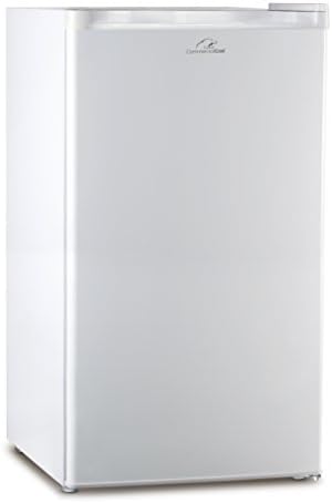 Commercial Cool CCR32W Compact Single Door Refrigerator and Freezer, 3.2 Cu. Ft. Mini Fridge, White by CommercialCool