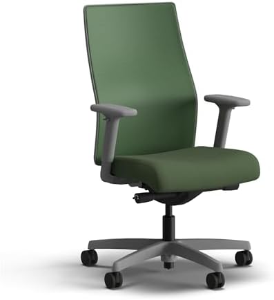 HON Ignition 2.0 Ergonomic Office Chair, Lumbar Support, Desk Chair, Leaf by HON