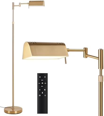 SUNMORY Dimmable LED Pharmacy Floor Lamps, 16W/1500LM Bright Reading Lamp by SUNMORY