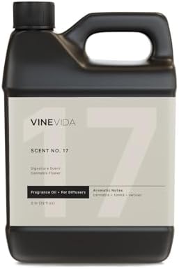 VINEVIDA [32 Fl Oz] Cannabis Flower Fragrance Oil for Cold Air Diffusers, Essential Oils for Diffuser Oil Refill & Air Freshener Room Spray by VINEVIDA