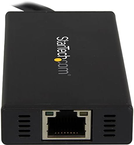 StarTech 3-Port USB 3.0 Hub 5Gbps with Gigabit Ethernet LAN Adapter, TAA - Image 3