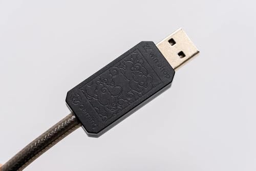 Angry miao Split Dual 8K Gaming Cable AM Edition 1.6m(4.6ft), High-Speed Dual Connection, Low Latency, Compatible with USB Type-C Devices, Durable Mesh Phantom Black - Image 5
