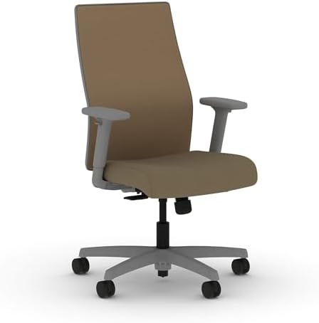 HON Ignition 2.0 Ergonomic Office Chair, Lumbar Support, Quicksand by HON
