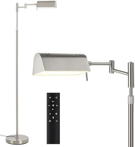 SUNMORY Dimmable LED Pharmacy Floor Lamps, 16W/1500LM Bright Reading Lamp by SUNMORY