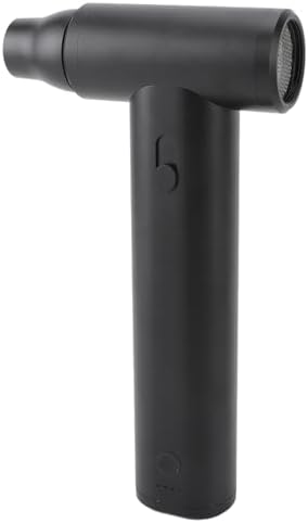 Ymiko Air Blower Cordless Air Duster Handheld 120000RPM Violent Turbine USB Charging Powerful Wind Outdoor Camping Travel Aluminum Alloy ABS 8000mAh by Ymiko
