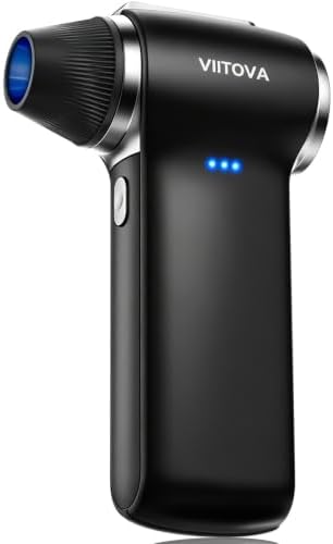 Compressed Air Duster, 130,000 RPM Electric Air Duster for PC, Cordless Air Blower,High-Speed Jet Blower for Electronics, Keyboards, and Car Detailing - 3-Speed Rechargeable with Type-C by Unknown