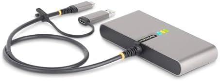 StarTech 2-Port USB-C Hub 5Gbps with GbE and RS232 (5G2A1SGBB-USB-C-HUB) - Image 2