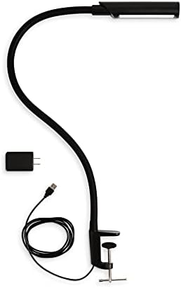 Reliable UberLight Flex Desk Lamp with Clamp, 9 Light Settings, Black by Reliable