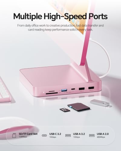 USB C HUB for iMac 24 inch 2024 M4 with M.2 4TB SSD NVMe Enclosure - Image 3