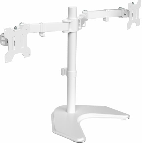 VIVO Dual LED LCD Monitor Free-Standing Desk Stand by VIVO