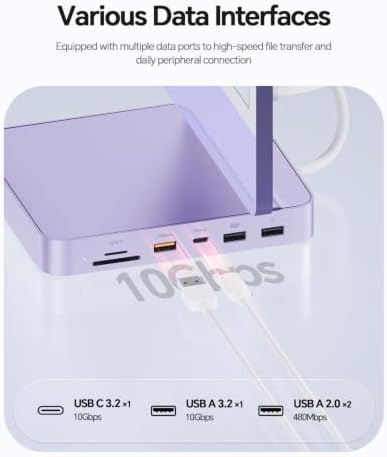 11-in-1 USB C Hub for iMac 24" M1/M3/M4 with M.2 NVMe 4TB SSD Enclosure - Image 5