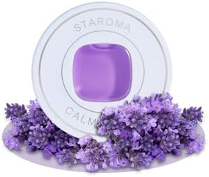 Calm (Lavender Essential Oil Refill), Compatible with STAROMA Waterless Essential Oil Diffuser – Premium Aromatherapy Fragrance, Gentle and Consistent Scent – for 200 sqft Small Home, Office, Car by STAROMA