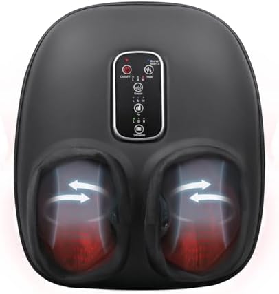 Homedics Shiatsu Foot Massager with Heat, Air Compression & Vibration by Homedics