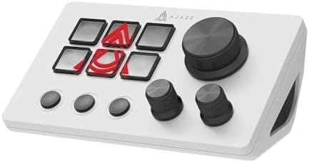 AJAZZ Macro Keypad Stream Controller Deck Gaming Streaming Shortcut Keyboard, 6 Programmable Keys Customizable Visual AI Pad USB Soundboard for YouTube, Desk Office Setup, Laptop, PC, Mac [Macintosh] by AJAZZ