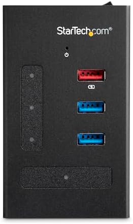 StarTech.com USB-C Hub 4 Port - USB C to 3 x USB A and 1 x USB C - USB 3.0 - Mountable - Industrial - Powered USB Hub - USB Port Expander (HB30C3A1CST) - Image 3