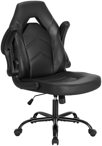Sweetcrispy Computer Gaming Chair, Home Office Desk Chair, PU Leather by Sweetcrispy