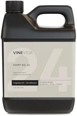 VINEVIDA [32 Fl Oz] Citrus Odor Eliminator Fragrance Oil for Cold Air Diffusers, Essential Oils for Diffuser Oil Refill & Air Freshener Room Spray by VINEVIDA