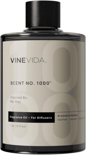 VINEVIDA [16 Fl Oz] My Way Diffuser Oil | Hotel Scent Inspired by the One Hotel | Scents for Cold Air Diffuser - Waterless Diffuser Oil by VINEVIDA