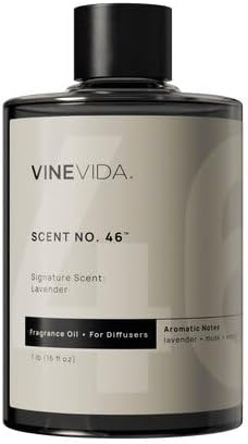 VINEVIDA [16 Fl Oz] Lavender Fragrance Oil for Cold Air Diffusers, Essential Oils for Diffuser Oil Refill & Air Freshener Room Spray by VINEVIDA