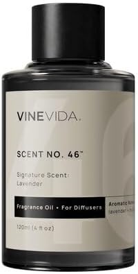 VINEVIDA [4 Fl Oz] Lavender Fragrance Oil for Cold Air Diffusers, Essential Oils for Diffuser Oil Refill & Air Freshener Room Spray by VINEVIDA