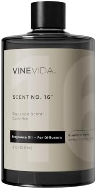 VINEVIDA [32 Fl Oz] Campfire Fragrance Oil for Cold Air Diffusers, Essential Oils for Diffuser Oil Refill & Air Freshener Room Spray by VINEVIDA