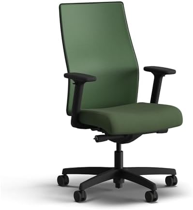 HON Ignition 2.0 Ergonomic Office Chair, Lumbar Support, Desk Chair, Leaf by HON