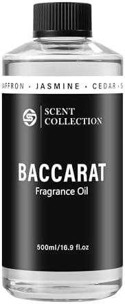 Luxury Hotel Scent Baccarat 500ml/16.9Fl oz Waterless Essential Oil by scentcollection